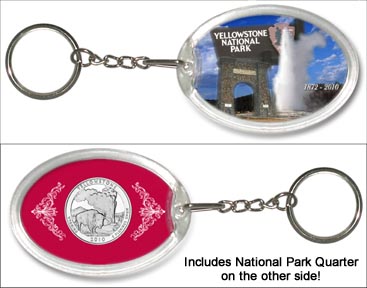 Yellowstone National Park Keychain MAIN
