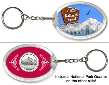 Mt. Hood National Forest Keychain MAIN