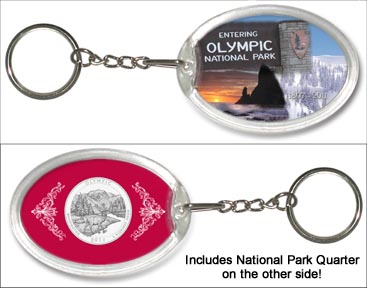 Olympic National Park Keychain MAIN