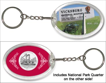 Vicksburg National Military Park Keychain MAIN