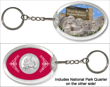 Mount Rushmore National Memorial Keychain MAIN