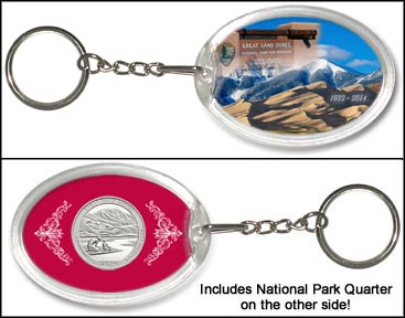 Great Sand Dunes National Park Keychain MAIN
