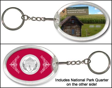 Homestead National Monument of America Keychain MAIN