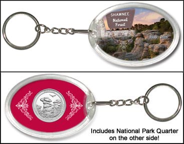 Shawnee National Forest Keychain MAIN