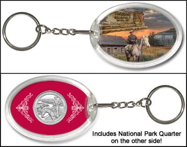 Theodore Roosevelt National Park Keychain MAIN