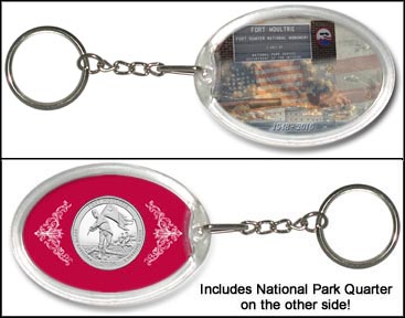 Fort Moultrie (Fort Sumter National Monument) Keychain MAIN