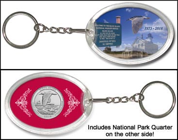 Block Island National Wildlife Refuge Keychain MAIN