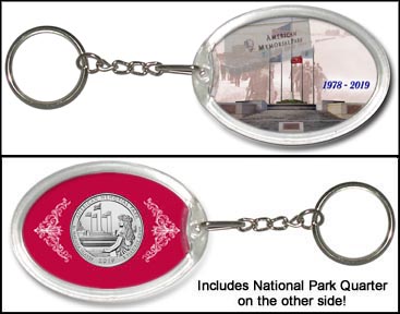 American Memorial Park Keychain MAIN