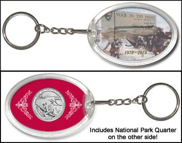War in the Pacific National Historical Park Keychain MAIN