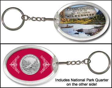 Frank Church River of No Return Wilderness Keychain MAIN