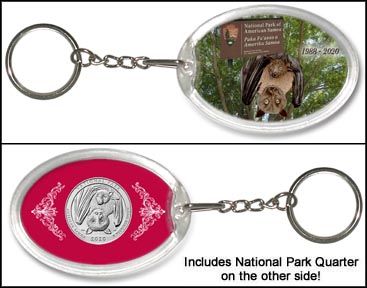National Park of American Samoa Keychain MAIN