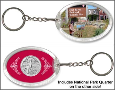 Weir Farm National Historic Site Keychain MAIN