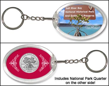 Salt River Bay National Historical Park and Ecological Preserve Keychain MAIN