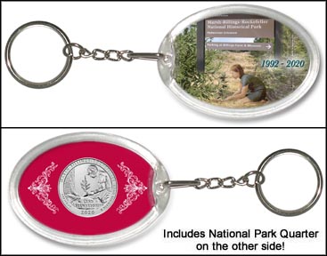 Marsh-Billings-Rockefeller National Historical Park Keychain MAIN