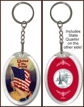 'United We Stand' Keychain MAIN