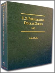 Littleton U.S. Presidential Dollar Series Album MAIN