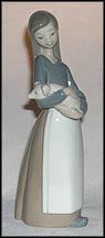 Girl With Pig, Lladro Figurine  #1011 MAIN