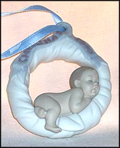 Baby's First Christmas 2000, Lladro Ornament  #16697 MAIN