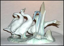 Geese Group, Lladro Figurine  #4549 MAIN