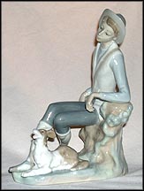 Shepherd, Lladro Figurine  #4659 MAIN