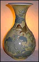 Brown Flower Vase, Lladro Vase  #4691 MAIN