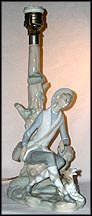 Shepherd Lamp, Lladro Lamp  #4712 MAIN