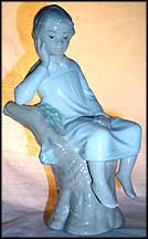 Thinker, Little Boy, Lladro Figurine  #4876 MAIN