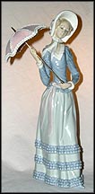 Aranjuez Little Lady, Lladro Figurine  #4879 MAIN