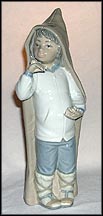 Boy with Snails, Lladro Figurine  #4896 MAIN