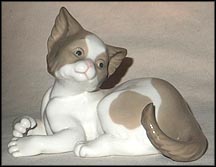 Surprised Cat, Lladro Figurine  #5114 MAIN
