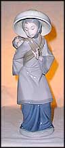 My Precious Bundle , Lladro Figurine  #5123 MAIN