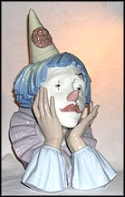Jester without Base, Lladro Figurine  #5129a MAIN