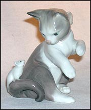 Cat and Mouse, Lladro Figurine  #5236 MAIN