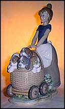Litter Of Fun, Lladro Figurine  #5364 MAIN