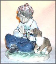 I Hope She Does, Lladro Figurine  #5450 MAIN