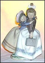 Sharing Secrets, Lladro Figurine  #5720 MAIN