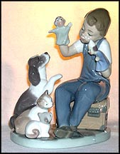 Puppet Show, Lladro Figurine  #5736 MAIN