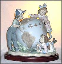 Voyage Of Columbus, Lladro Figurine  #5847 MAIN