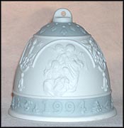 1994 Christmas Bell, Lladro Christmas Bell  #6139M MAIN