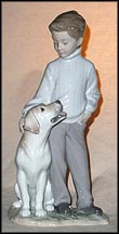 My Loyal Friend, Lladro Figurine  #6902 MAIN