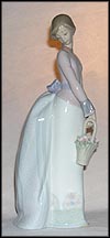 Basket Of Love, Lladro Figurine  #7622 MAIN