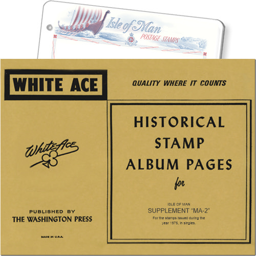 White Ace Supplement - Isle of Man, 'MA2', 1975 MAIN