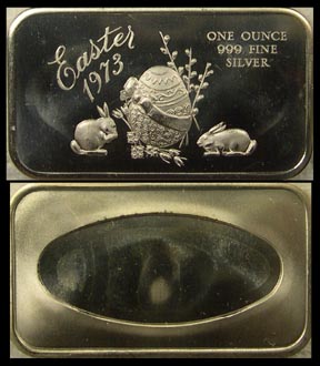 Easter 1973' Art Bar by Madison Mint. MAIN
