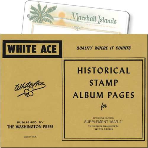 White Ace Supplement - Marshall Islands, 'MAR2', 1986 MAIN