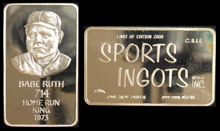 Babe Ruth' Art Bar by Mount Everest Mint. MAIN