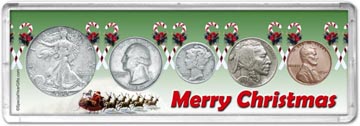 1934 Merry Christmas Coin Gift Set THUMBNAIL