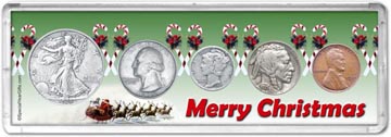 1935 Merry Christmas Coin Gift Set THUMBNAIL