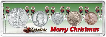 1936 Merry Christmas Coin Gift Set THUMBNAIL