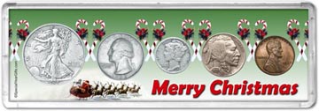 1937 Merry Christmas Coin Gift Set THUMBNAIL