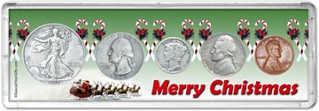 1938 Merry Christmas Coin Gift Set THUMBNAIL